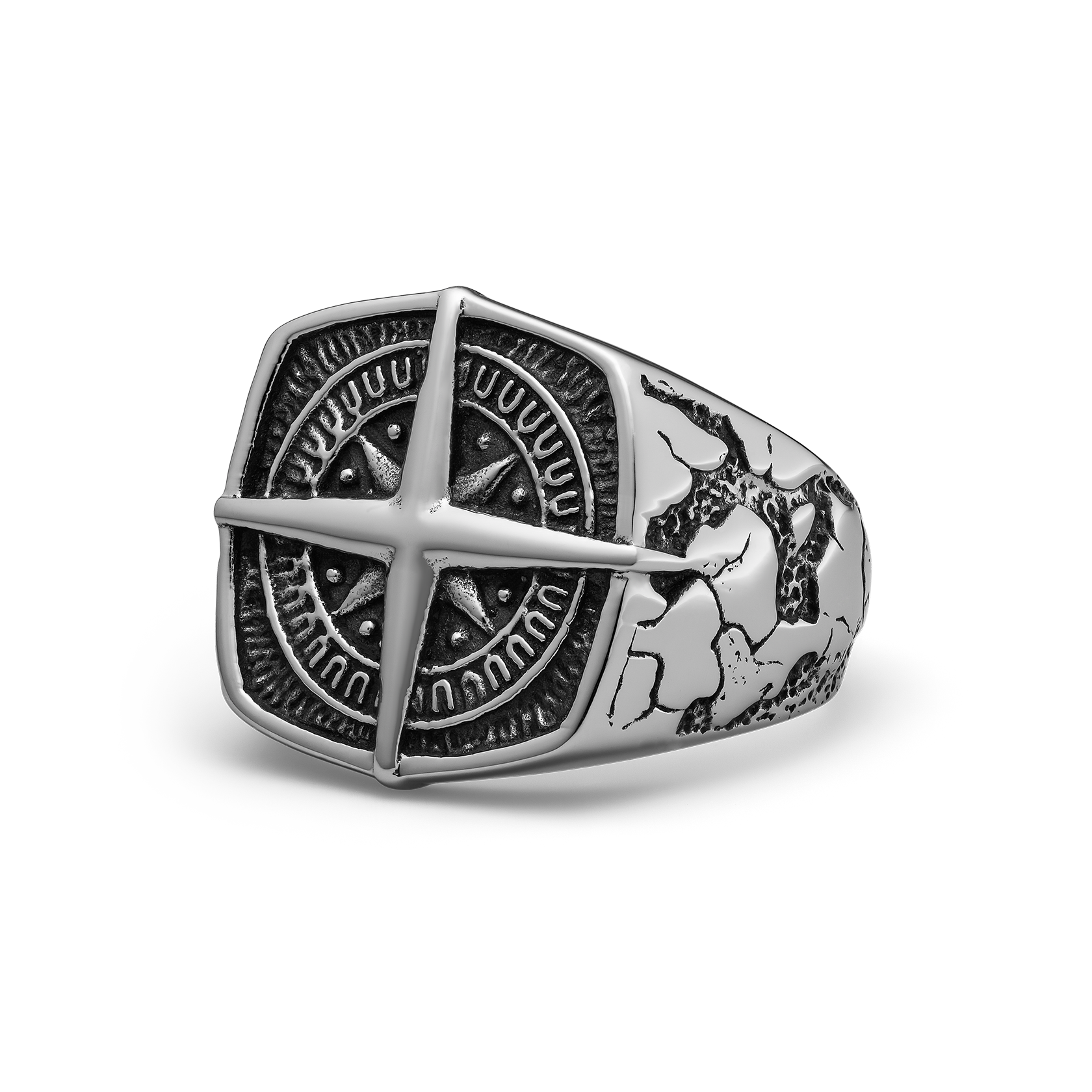 Silver men ring