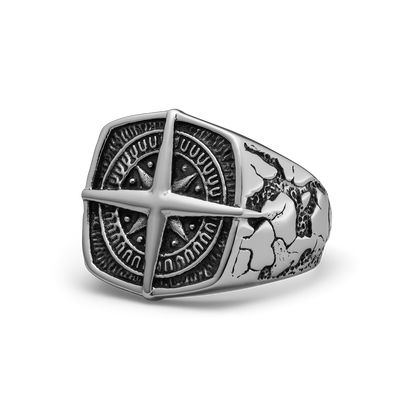 Silver men ring