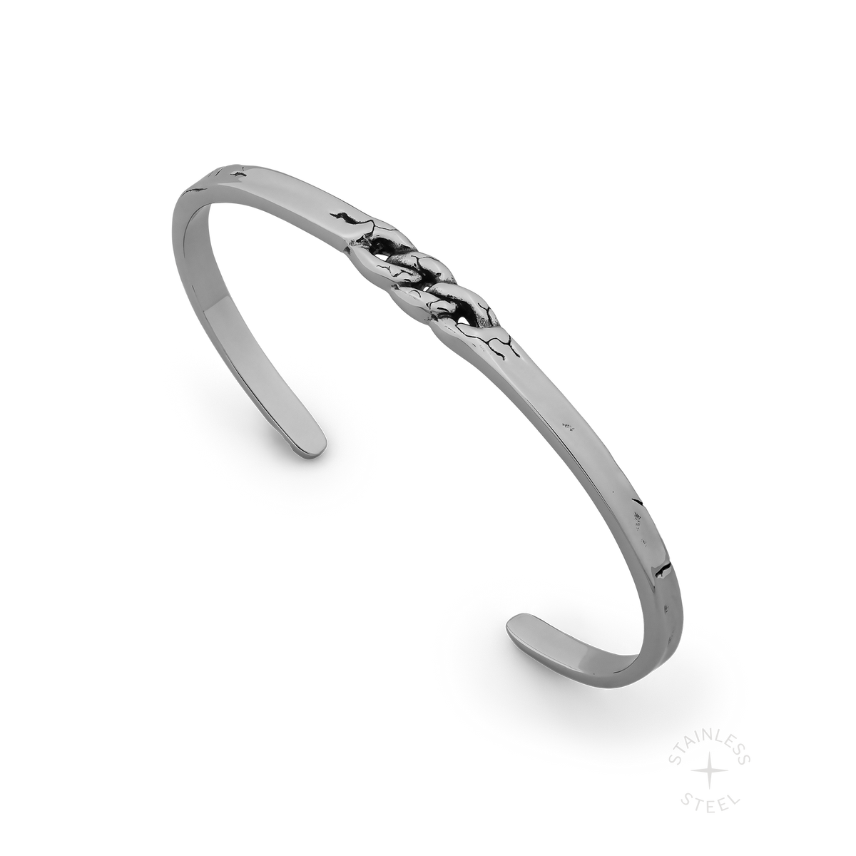 Twist My Arm stainless steel bracelet - off figure