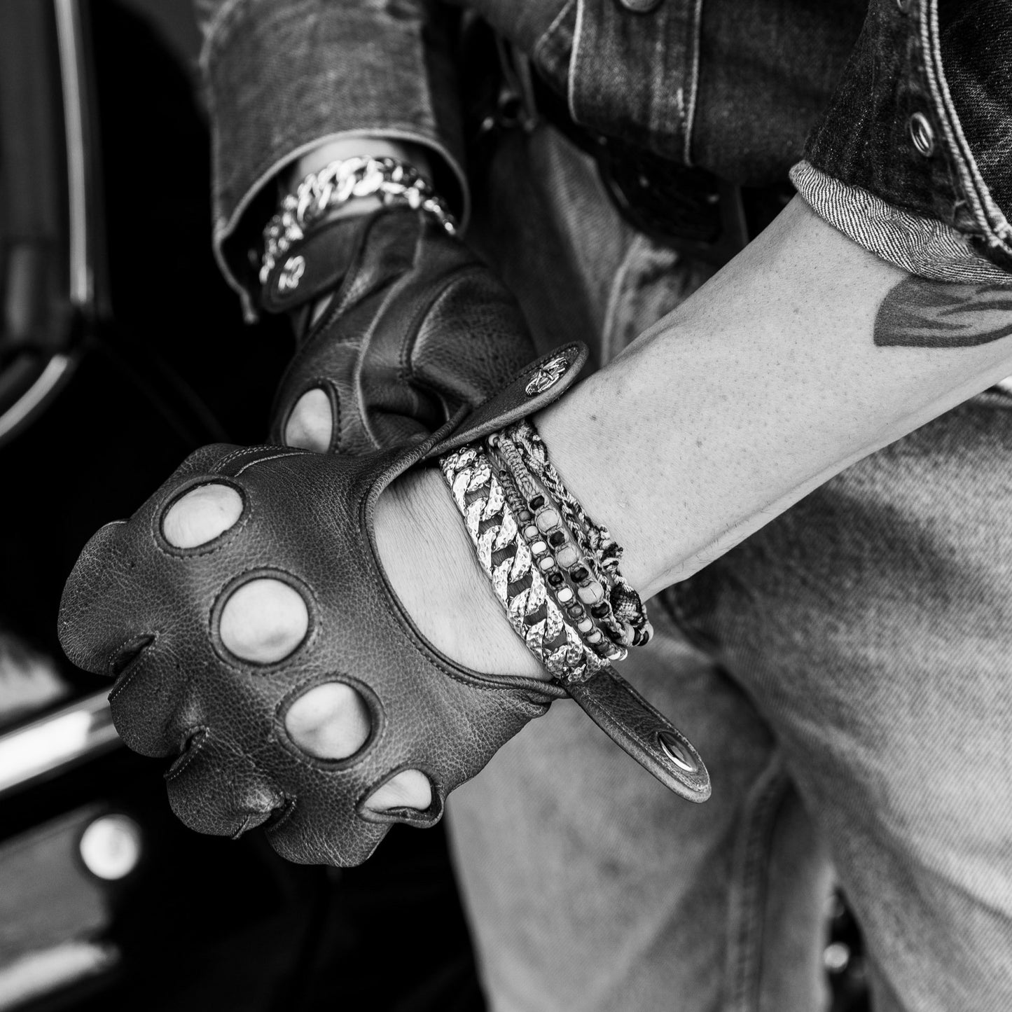 Wheelman Driving Glove x Black