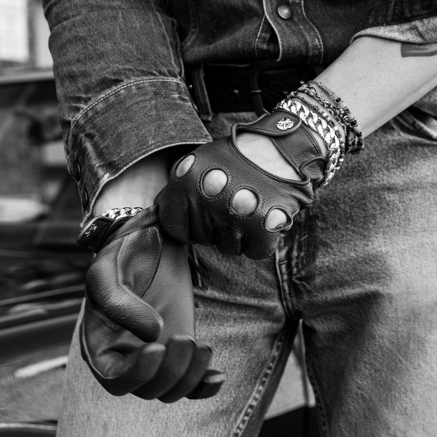 Wheelman Driving Glove x Black